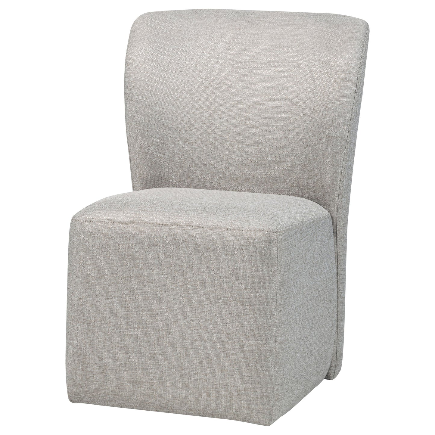 Jaelynn Upholstered Parsons Dining Side Chair Beige (Set of 2)