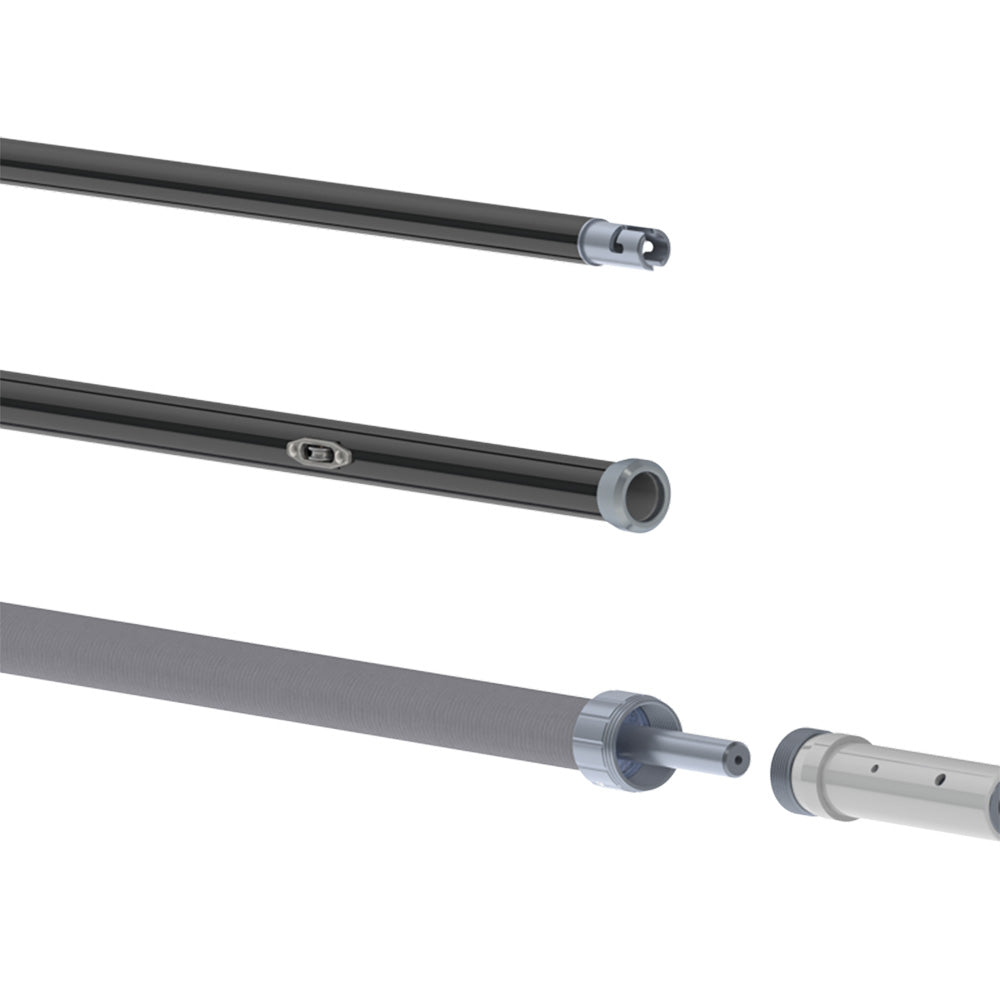 Tangons de pêche télescopiques internes en fibre de carbone TACO 22' pour pêche en haute mer [OI-3220CF]