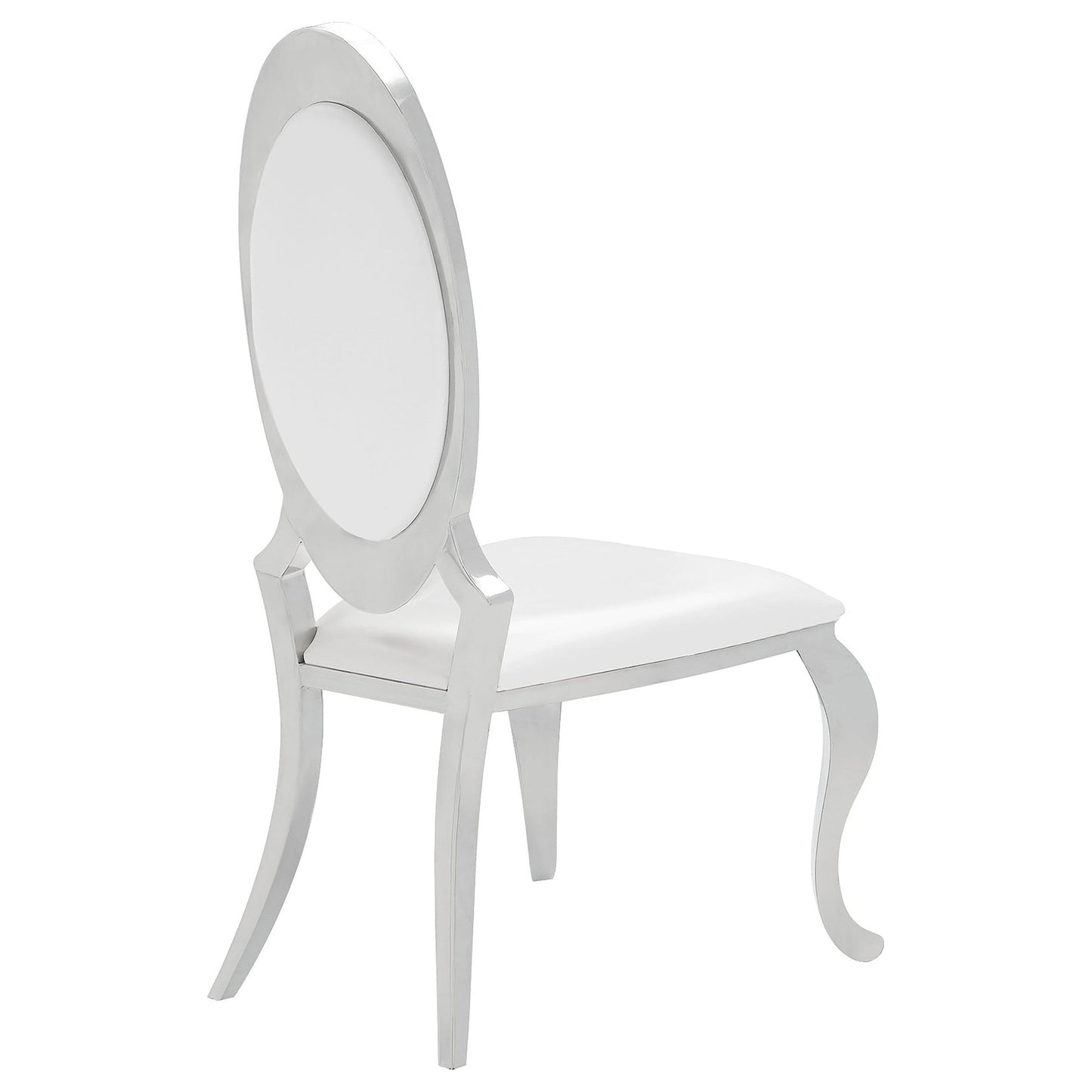 Antoine Upholstered Dining Chair Cream White (Set of 2)