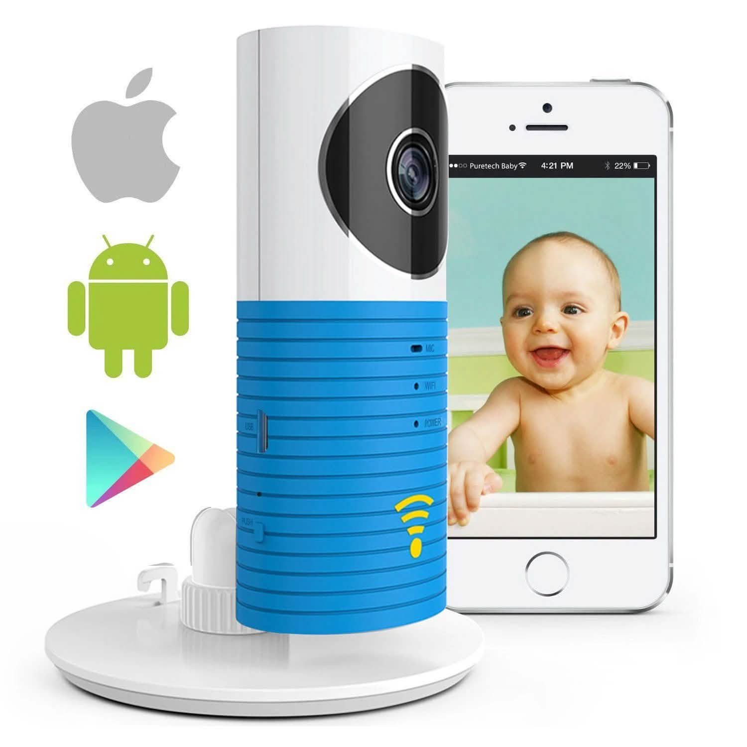 Caméra de sécurité IP WiFi intelligente 1080P HD sans fil pour bébé