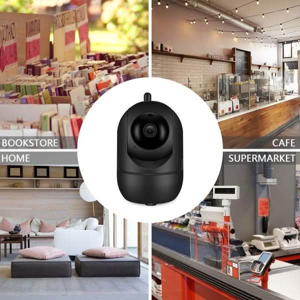 Caméra de sécurité domestique à suivi intelligent 1080P Caméra WiFi PTZ HD
