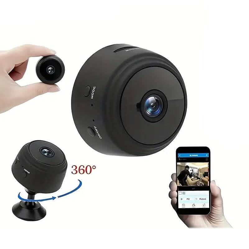 1080P ミニ ワイヤレス 2.4G 監視用隠しカメラ