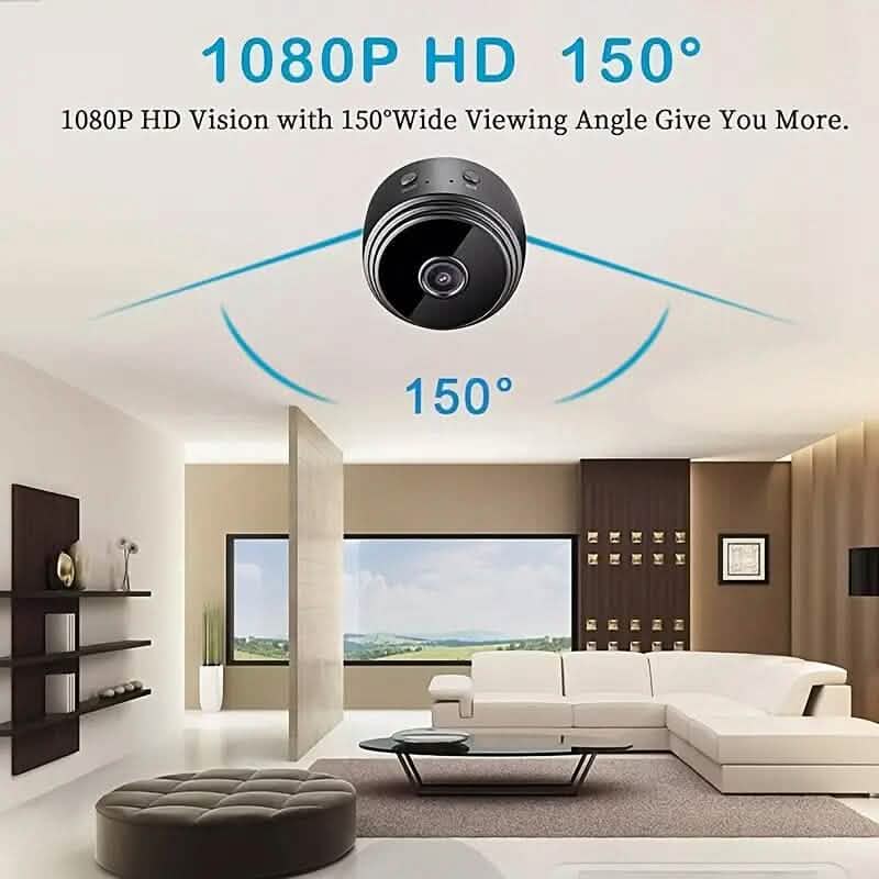 1080P ミニ ワイヤレス 2.4G 監視用隠しカメラ