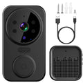 Caméra de sonnette de sécurité WiFi 1080P Audio bidirectionnel Stockage Cloud gratuit