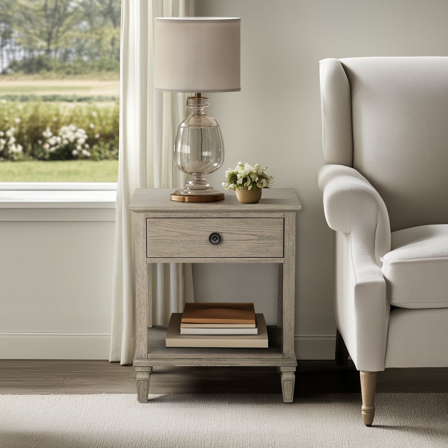 Reclaimed Bedside Table