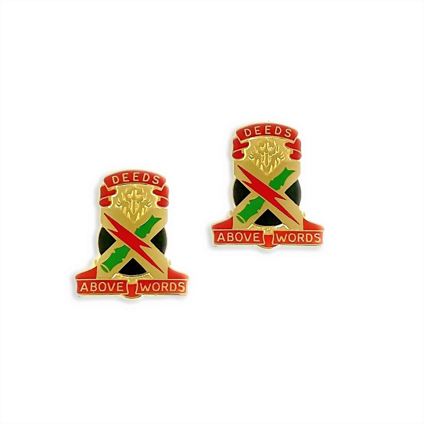 U.S. Army 108th Air Defense Artillery Unit Crest (pair)