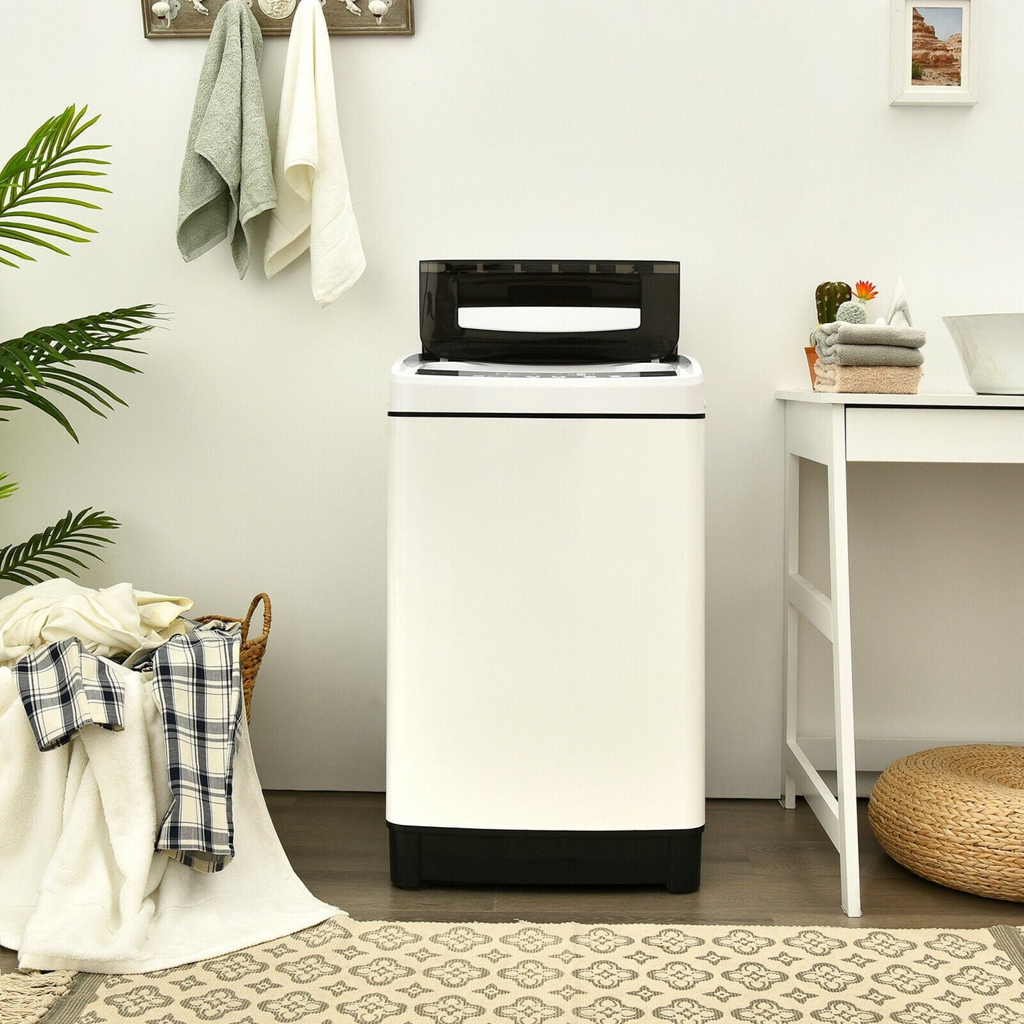 Full-Automatic Washing Machine 1.5 Cubic Feet 11 LBS Washer