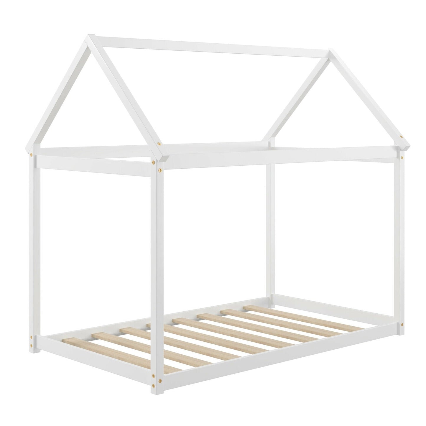 Stable Kids Platform Floor Bed with Roof an
