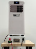 24V Pure DC Portable, Battery/Solar Air Conditioner & Heater (heat pump, 12,000 BTU/h)