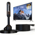 10ft Coax Cable HD Digital TV Antenna with Magnetic Base