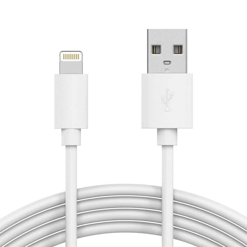 10フィート ライトニング to USB 同期充電対応ケーブル Apple製スマホ用