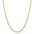 10K Solid Yellow Gold 2.5mm Marina Chain - Assorted Sizes