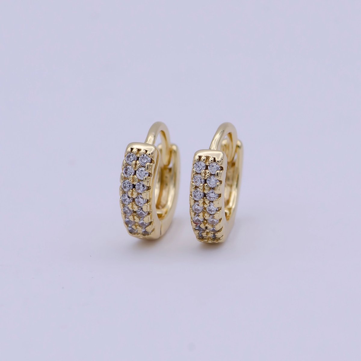 10mm Mini Hoop Earrings • 14k Gold Filled Tiny Earrings • Huggie Hoops Earrings • Minimalist Earrings Wholesale Jewelry T-306