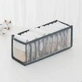11 Grid Sock Underwear Storage Box Mesh Closet Organizer