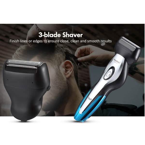 Tondeuse à cheveux professionnelle 11-en-1 à chargement rapide et rasoir sans fil