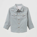 Imprimé gris/bleu | Wrangler Garçon