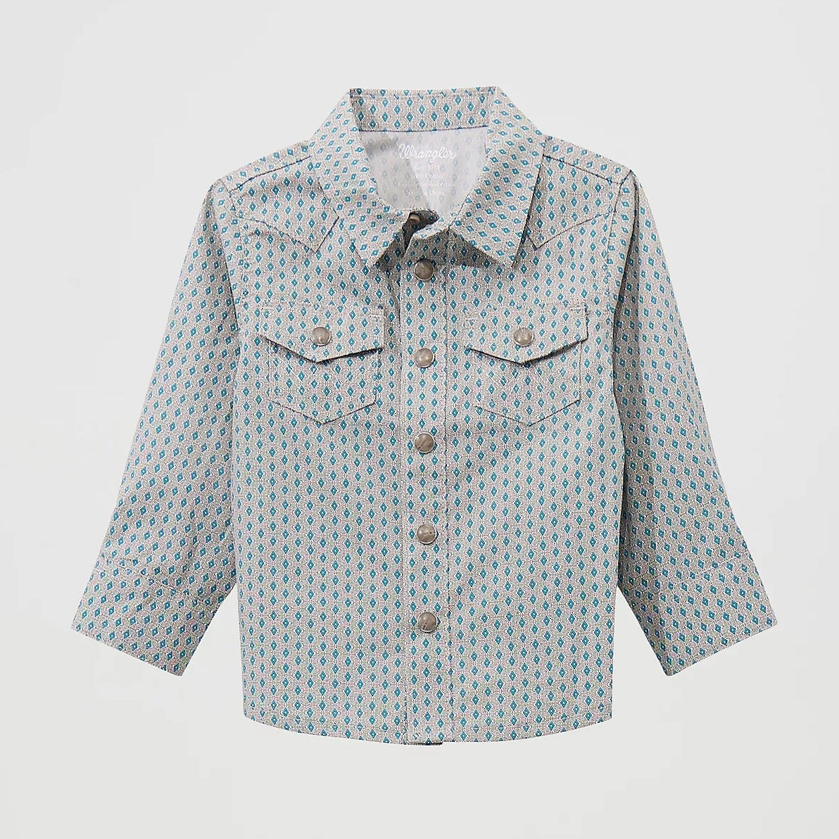 Imprimé gris/bleu | Wrangler Garçon