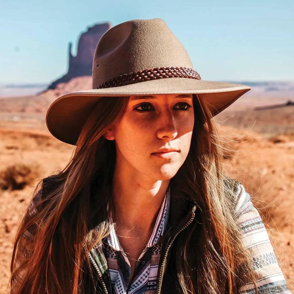 Outback South Fork- Wool Felt Outback Hat (Closeout)