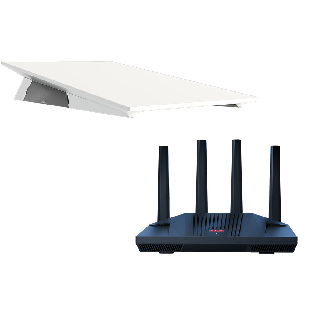 Kit KVH Starlink Performance Gén. 3 avec support compensé Passerelle de communication CommBox Edge Core Routeur Wi-Fi [72-1113-WEDGE-CO]