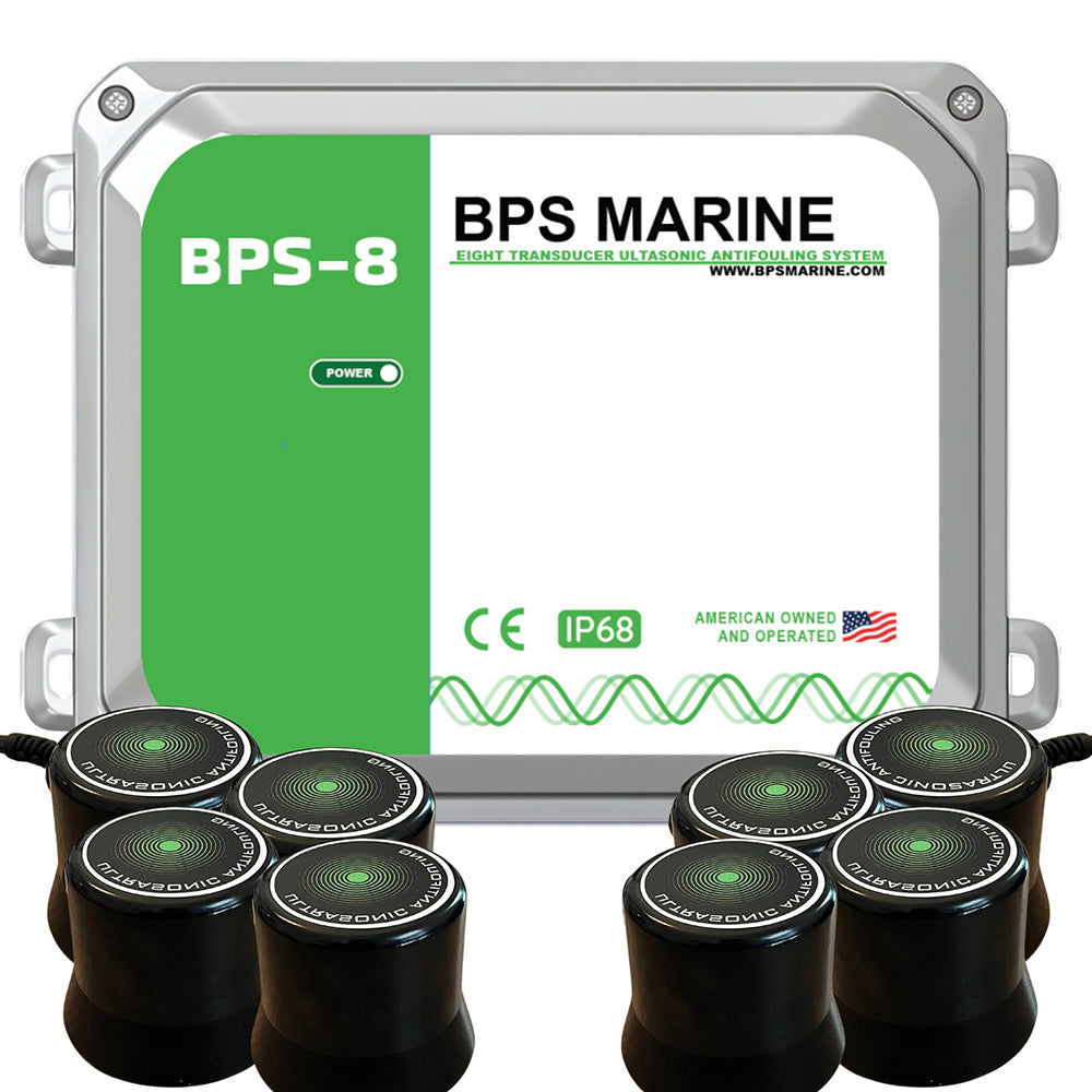 BPS マリン BPS-8 8トランスデューサー 超音波防汚システム - 12VDC [BPS-8]