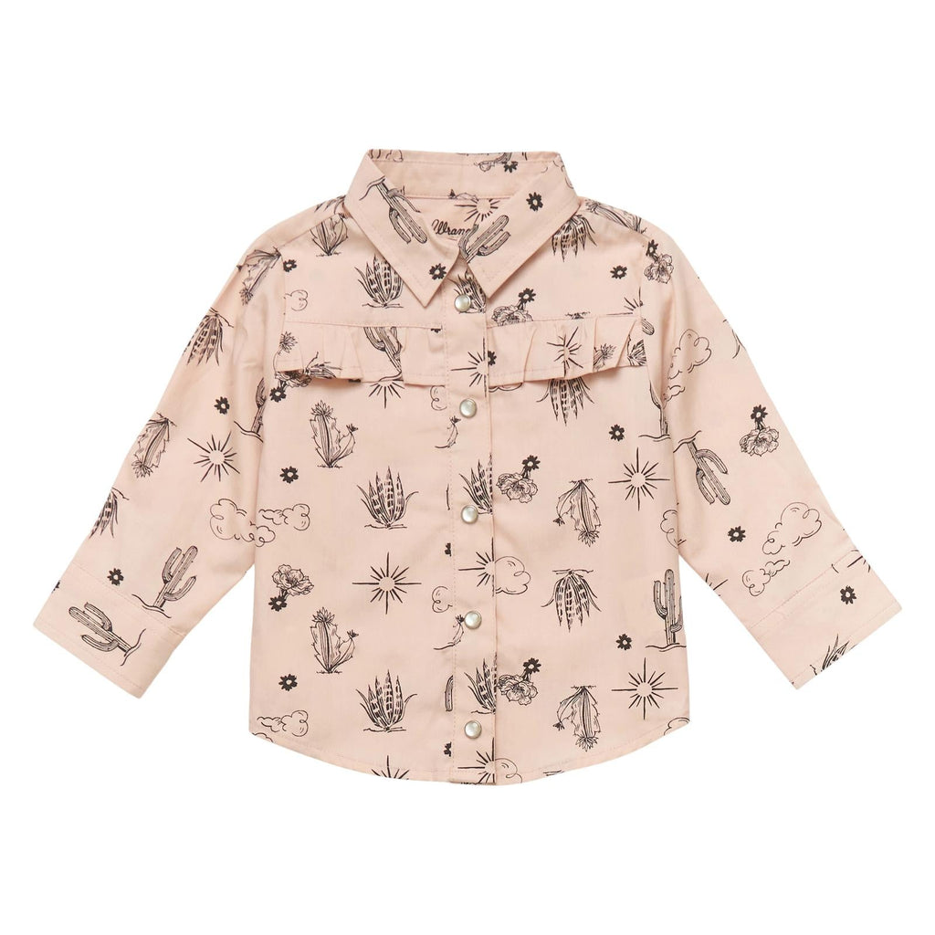 Chemise Western Rose | Wrangler Filles