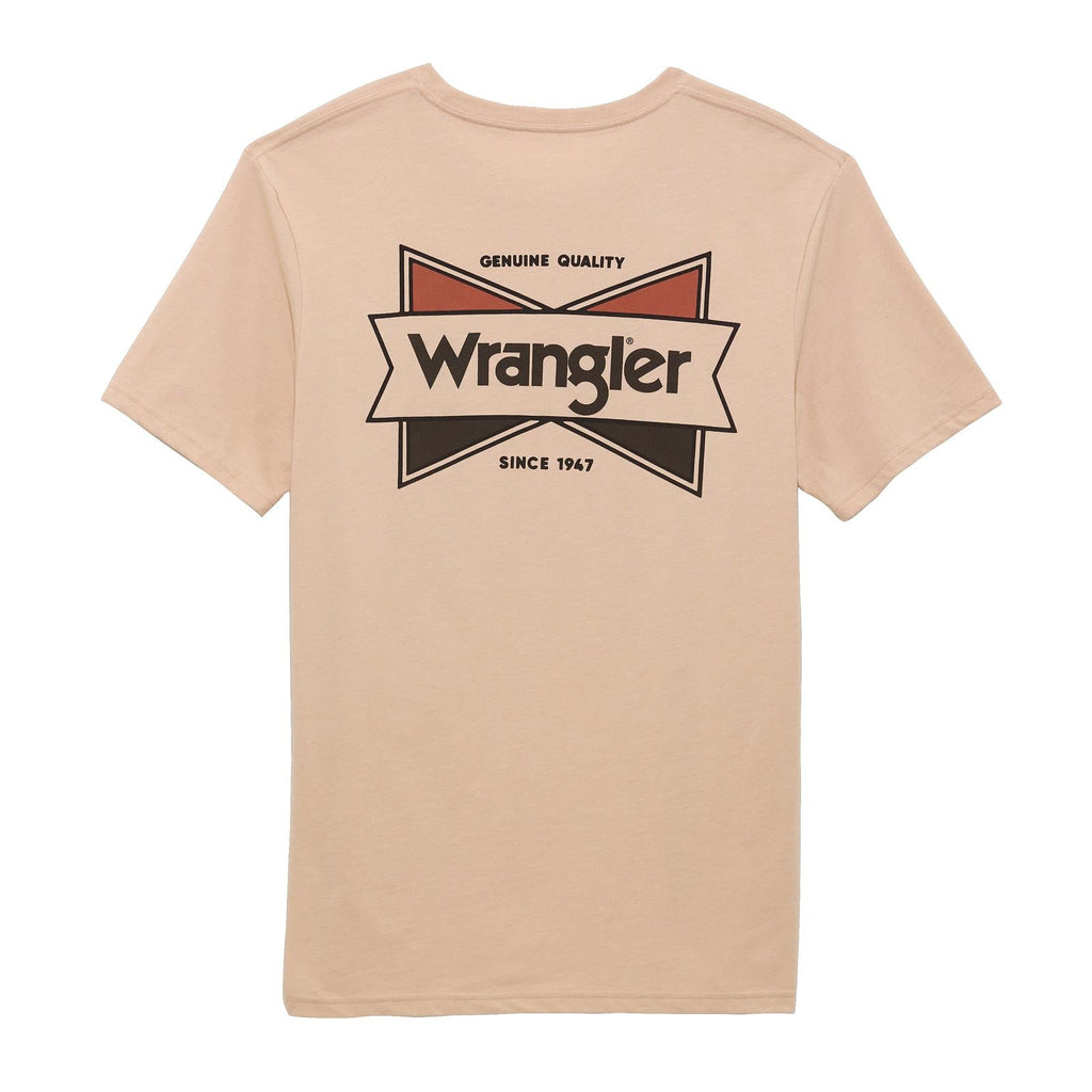 Tan Logo | Wrangler Mens
