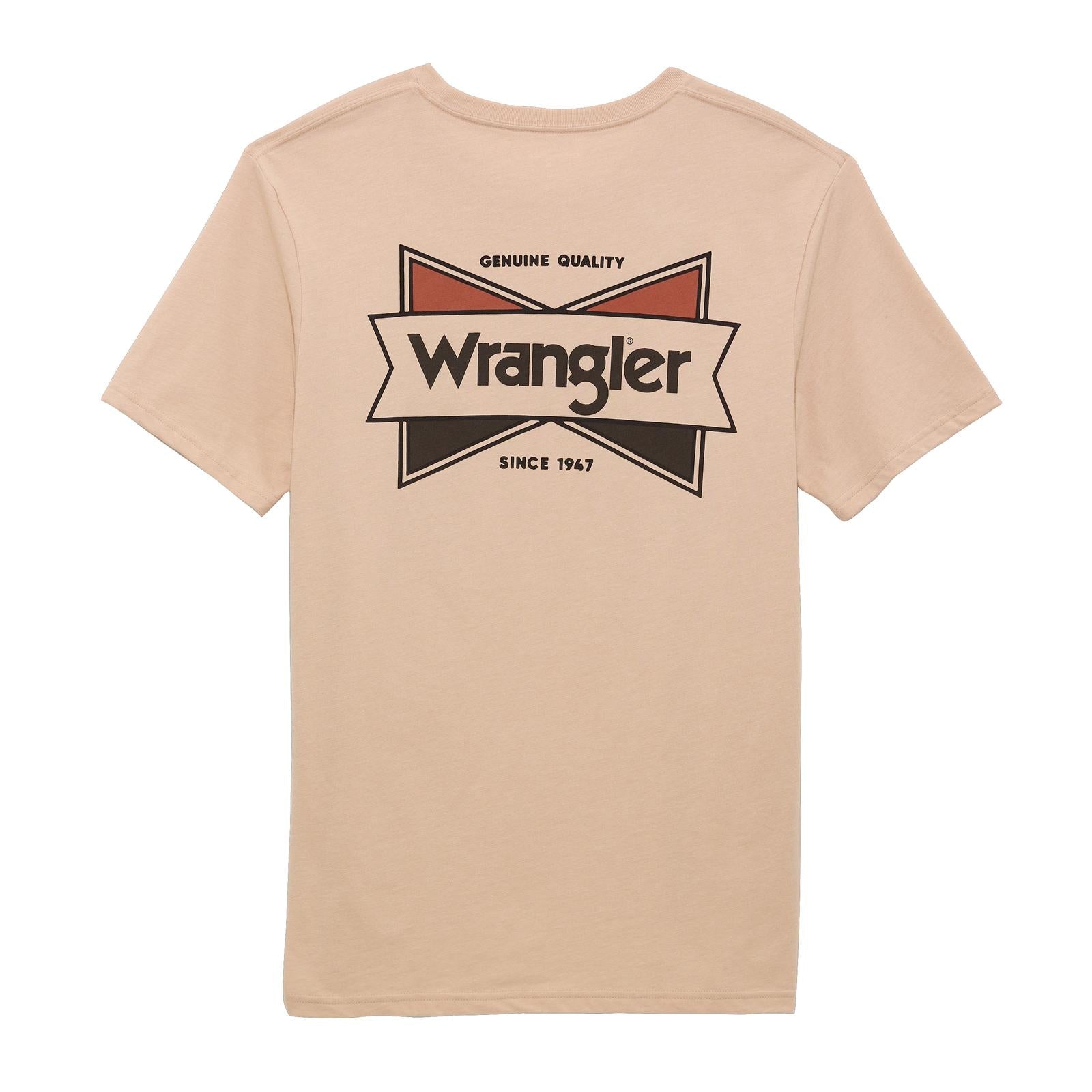 Tan Logo | Wrangler Mens