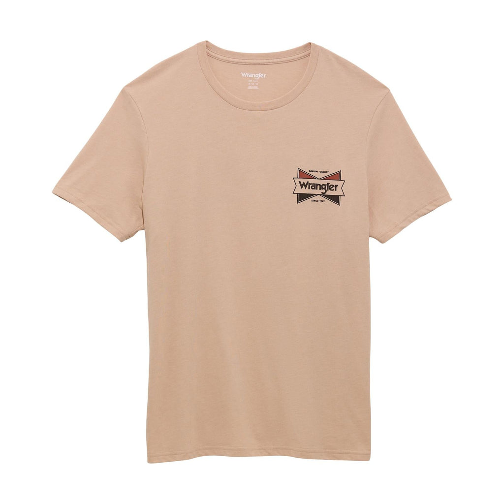 Tan Logo | Wrangler Mens