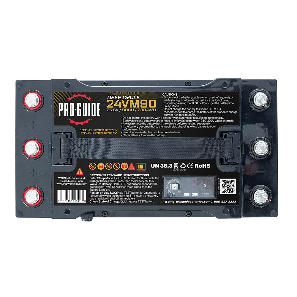 Pro-Guide Alpha Series Lithium Battery - 24V - 90AH - Group 31 [24VM90]