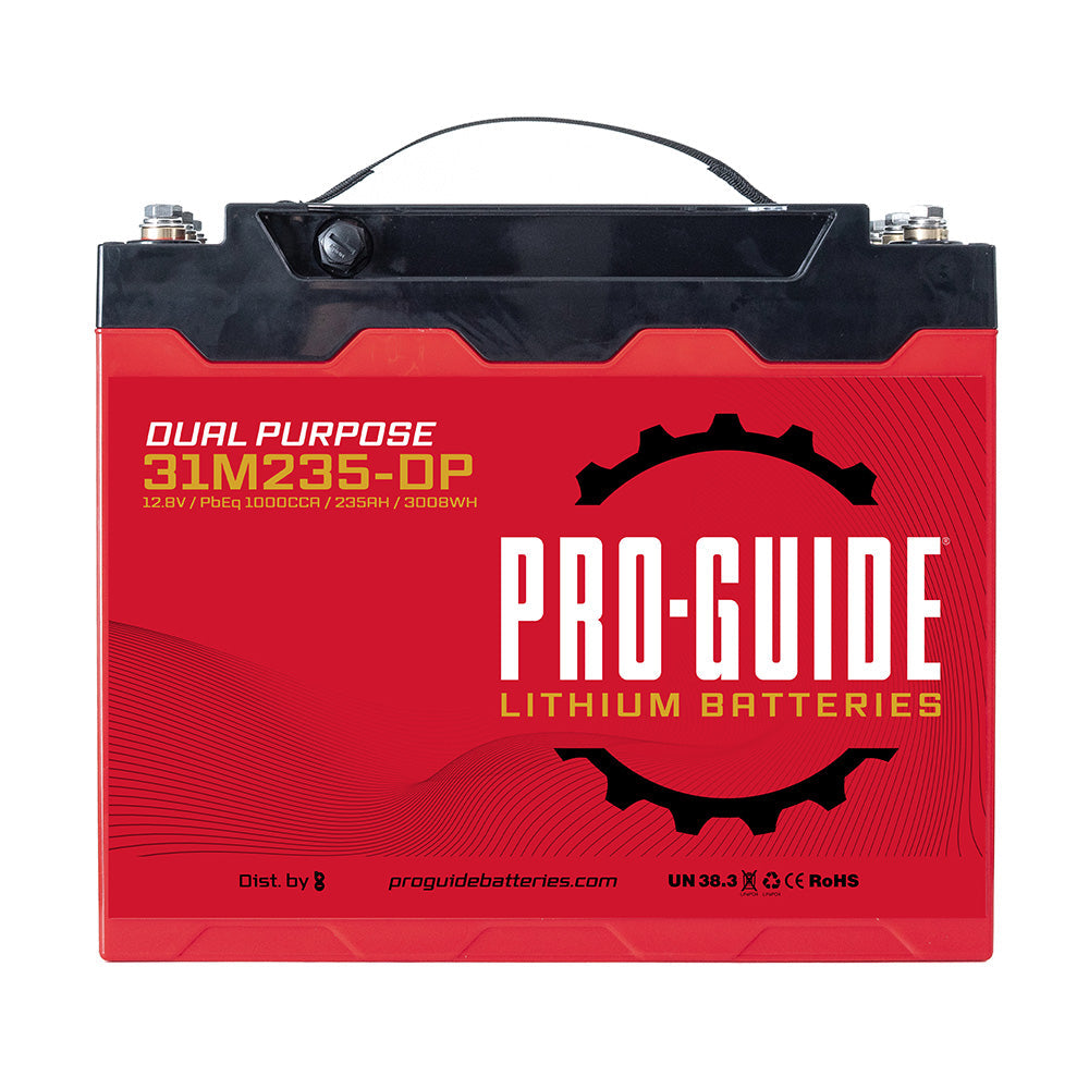 Pro-Guide Alpha Series Lithium Battery - 12V - 235AH - Group 31 (Tall) [31M235-DP]
