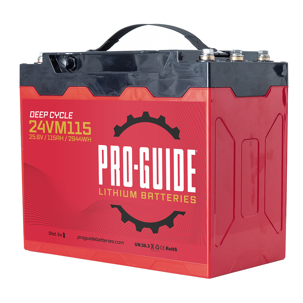 Pro-Guide Alpha Series Lithium Battery - 24V - 115AH - Group 31 (Tall) [24VM115]