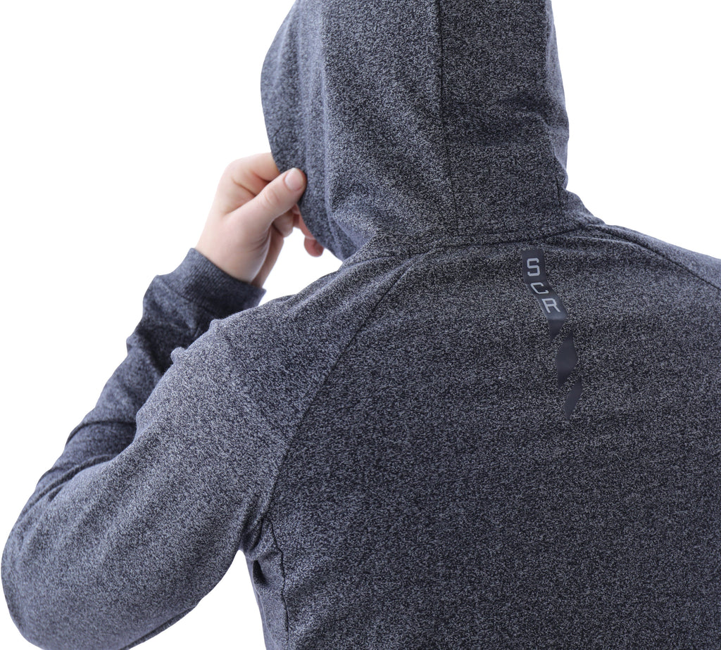 Sweat à capuche confort coupe ajustée