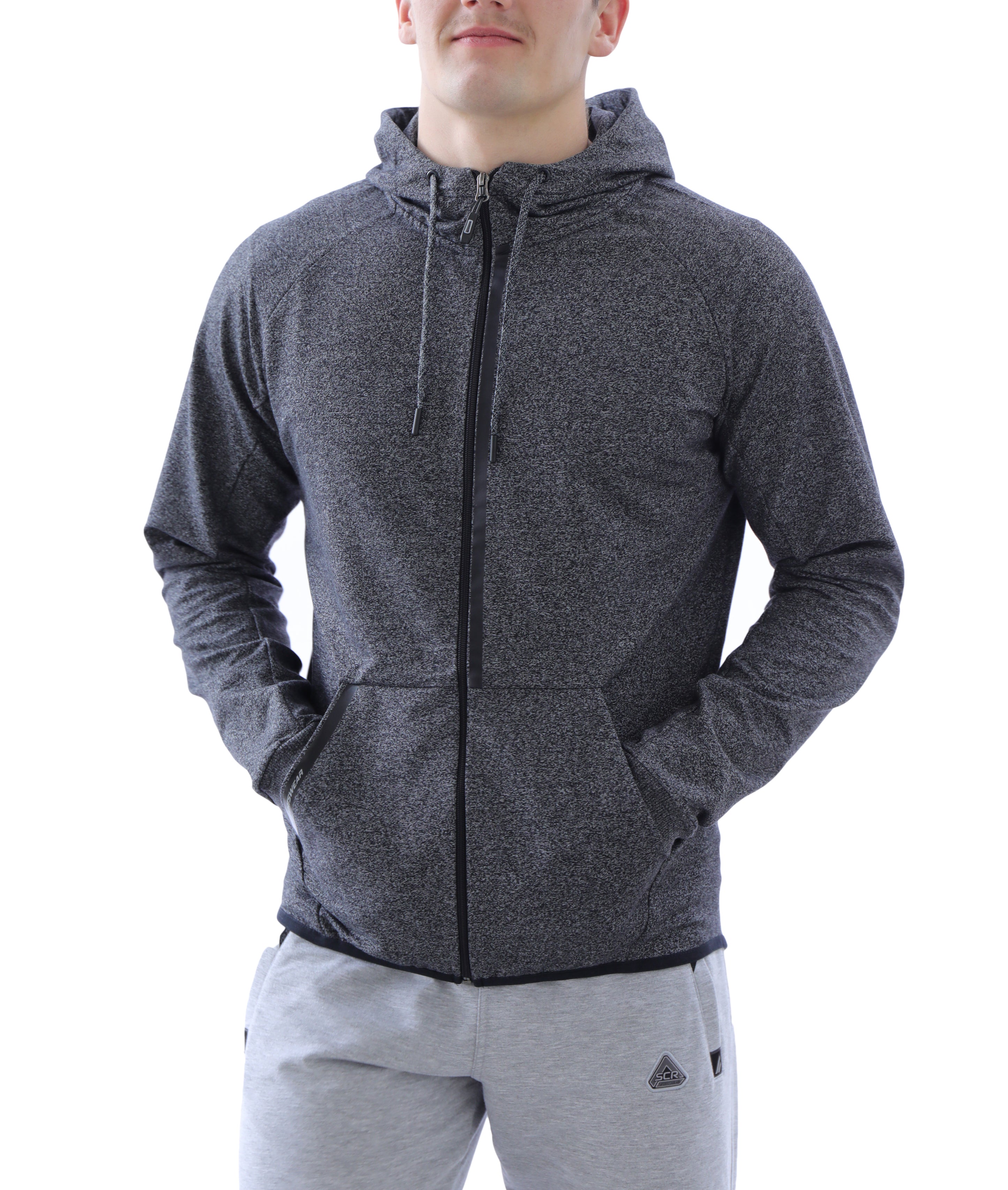 Sweat à capuche confort coupe ajustée