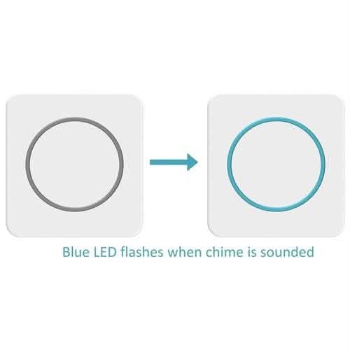 Liger Portable Waterproof Wireless Doorbell Kit
