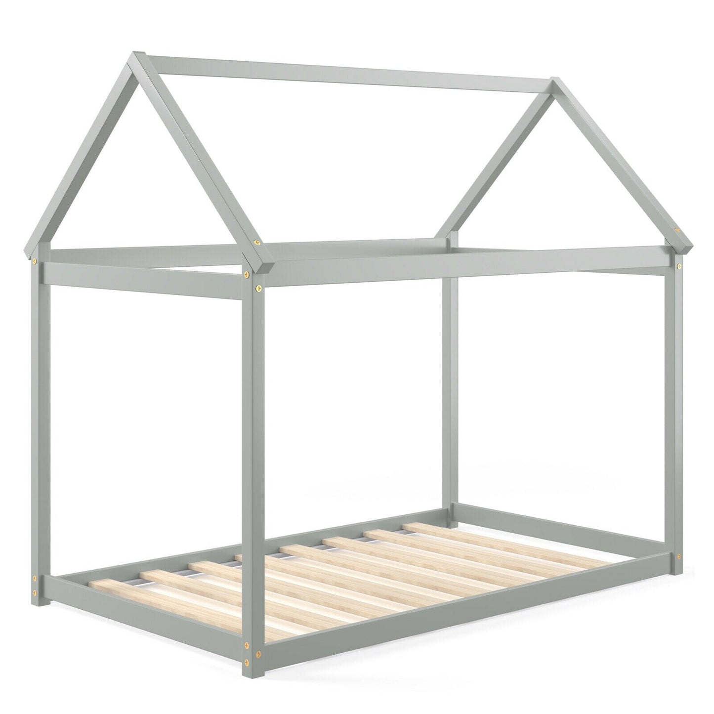Stable Kids Platform Floor Bed with Roof an