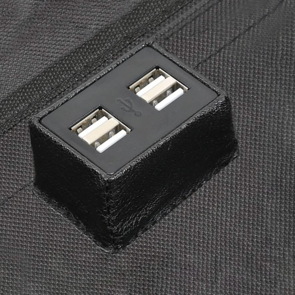 Organisateur de siège arrière pour voiture avec chargeur USB