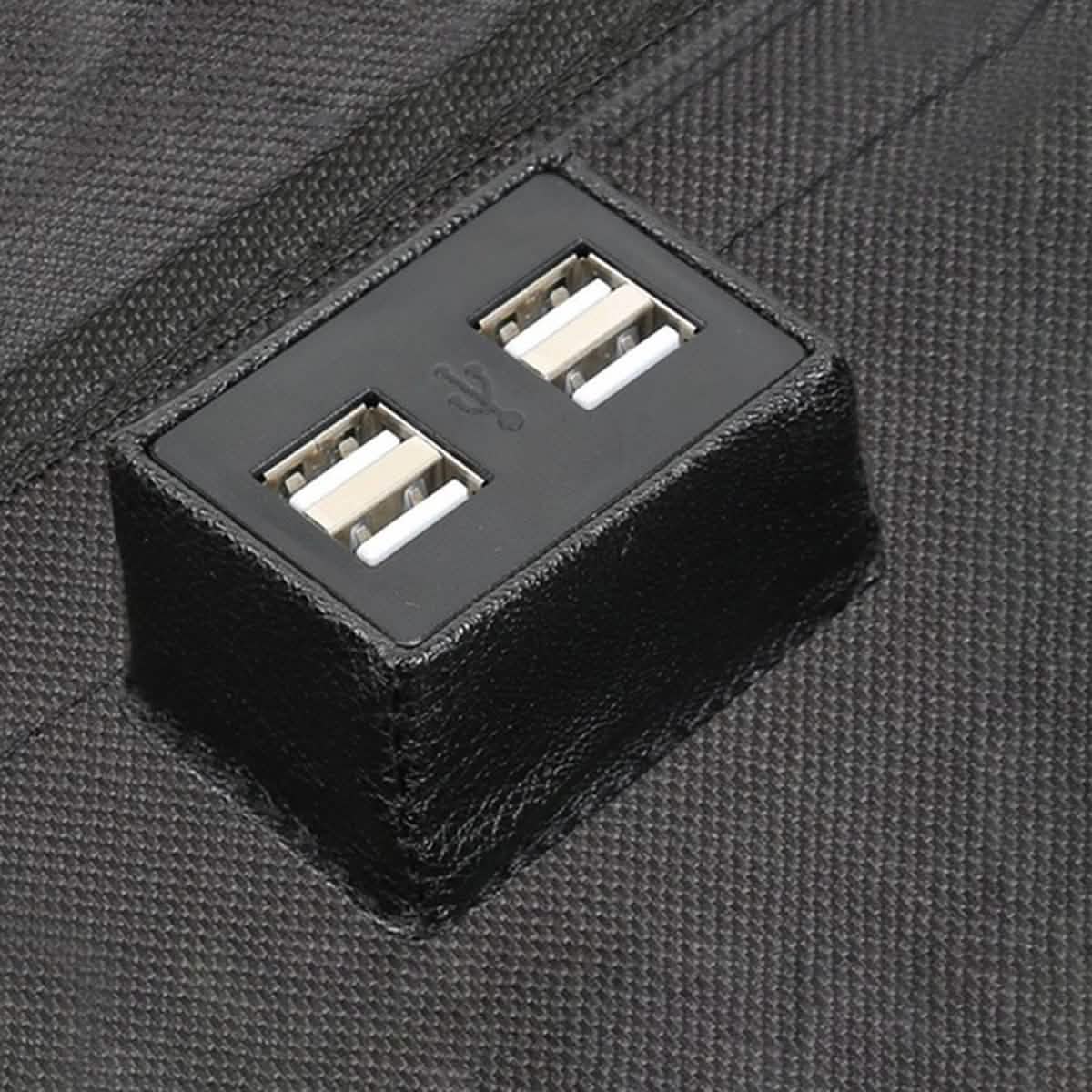 Organisateur de siège arrière pour voiture avec chargeur USB