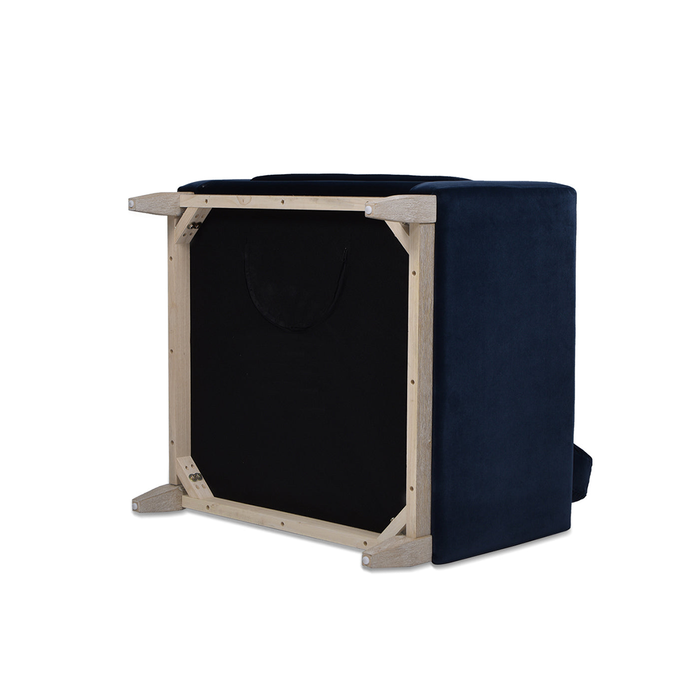 Knox 36" Modern Farmhouse Arm Chair, Dark