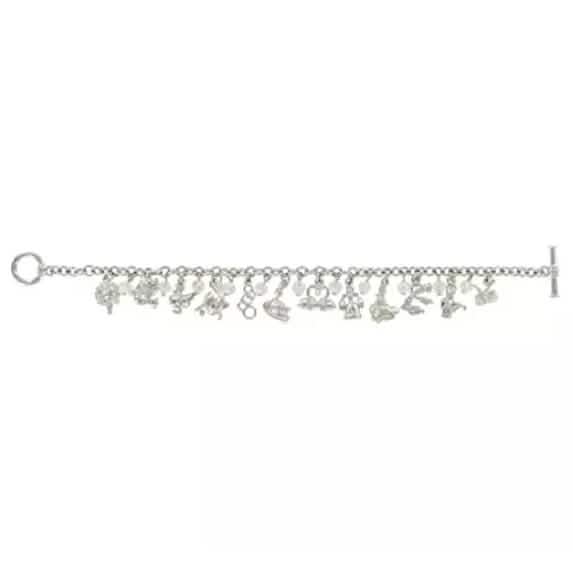 Bracelet à breloques Les 12 jours de Noël