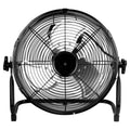 12" Floor Fan Copper Motor High-Velocity with 3 Adjustable Speeds