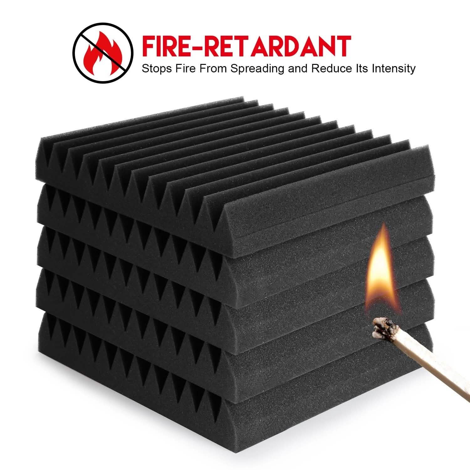 12-Pack: Sound Proof Padding Soundproof Foams