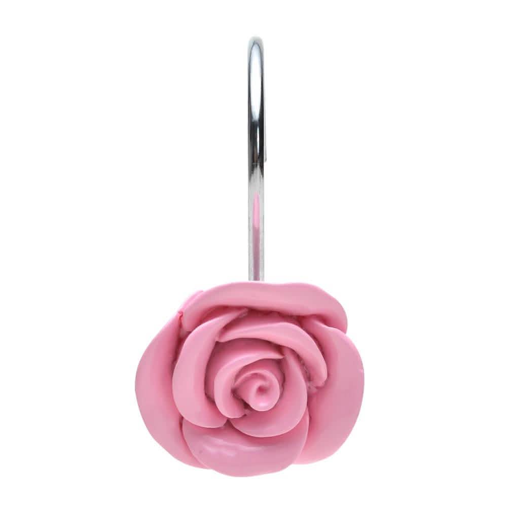 Lot de 12 : Embrasses décoratives de rideaux AGPtek en forme de rose