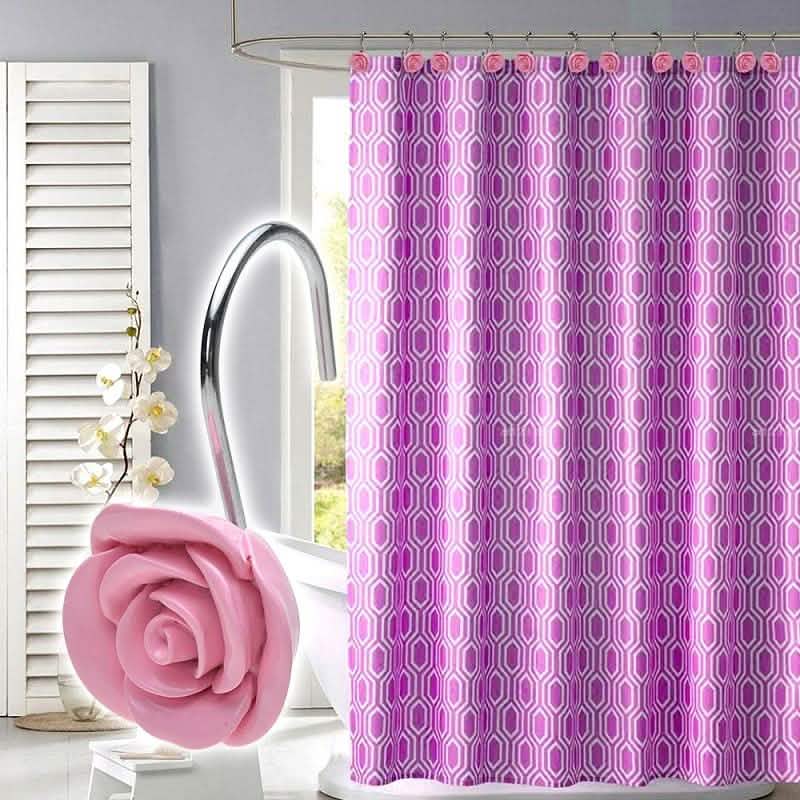 Lot de 12 : Embrasses décoratives de rideaux AGPtek en forme de rose