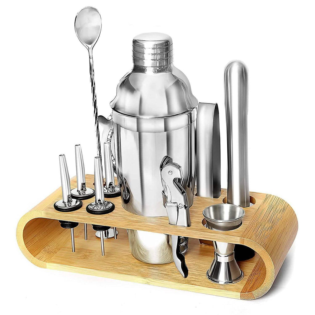 Lot de 12 pièces : Ensemble de shaker à cocktail