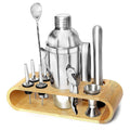 Lot de 12 pièces : Ensemble de shaker à cocktail