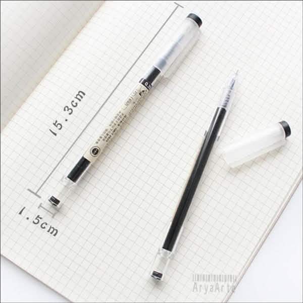 12-Piece Set: 0.35mm Water-based Pen Gel Pen