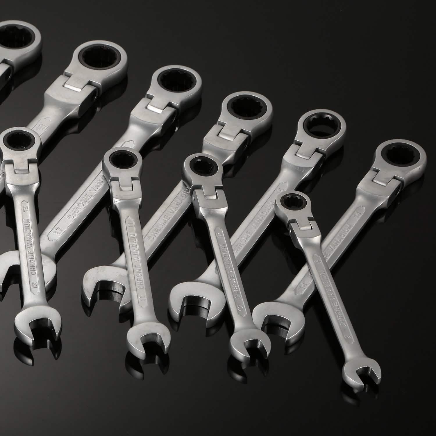 12-Piece Set: 8-19mm Metric Combination Wrench