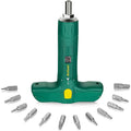 12-Pieces: AUTLEAD Torque Screwdriver, T-shape Torque Wrench