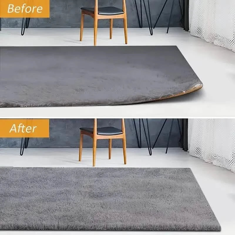 Paquet de 12 : Patins antidérapants double face pour tapis et moquettes