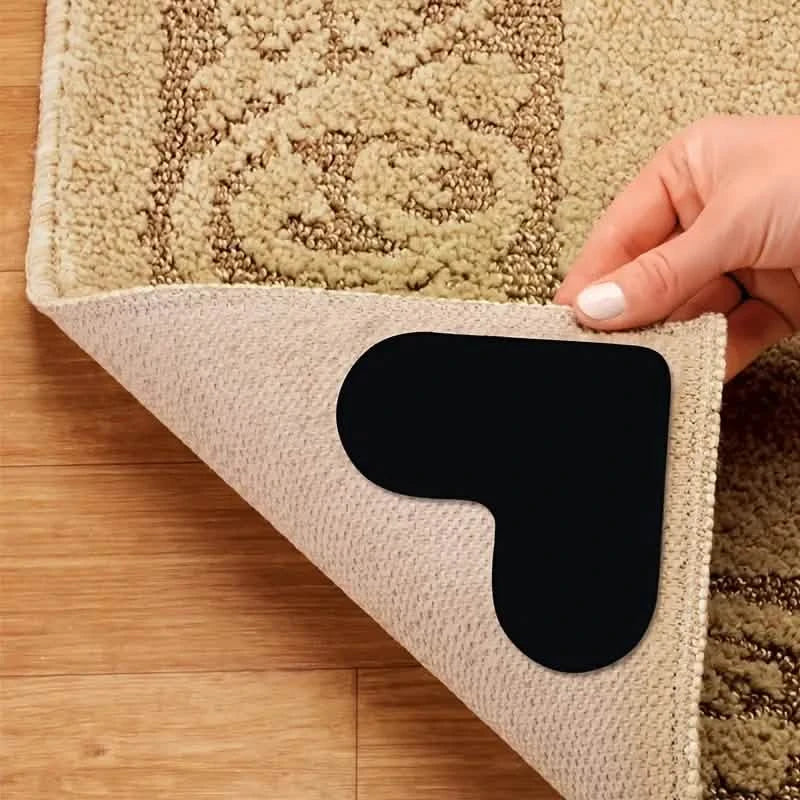 Paquet de 12 : Patins antidérapants double face pour tapis et moquettes